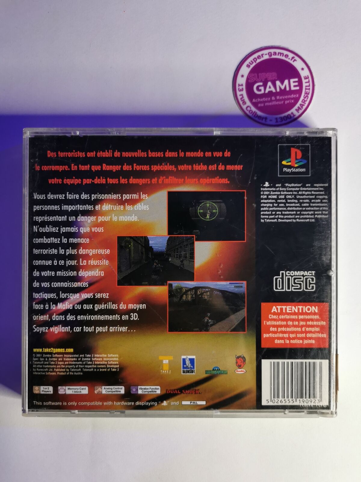 SPEC OPS: COVER ASSAULT - PS1 #636