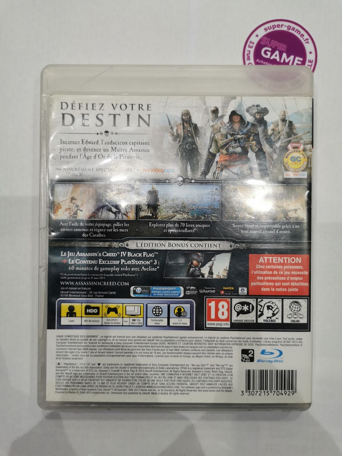 ASSASSIN'S CREED 4 BLACK FLAG - PS3 #107