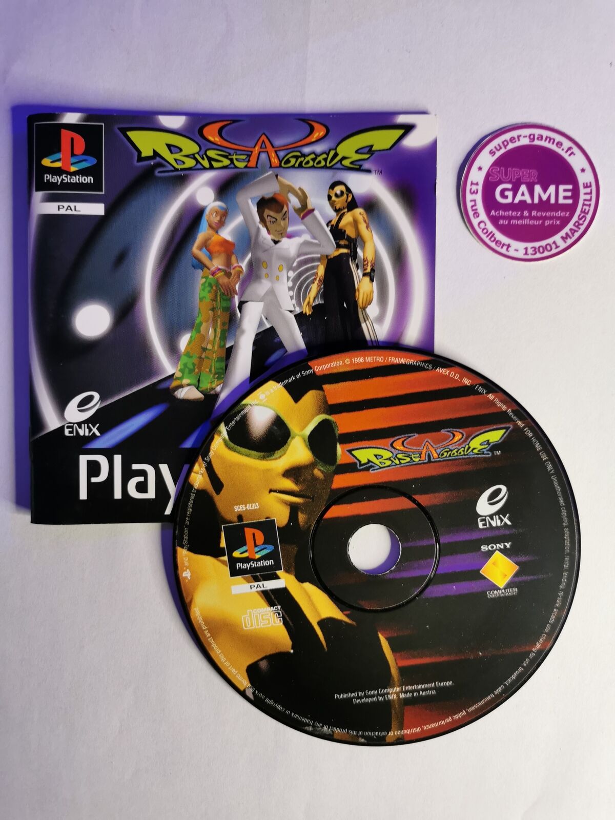 BUST-A-GROOVE - PS1 #500