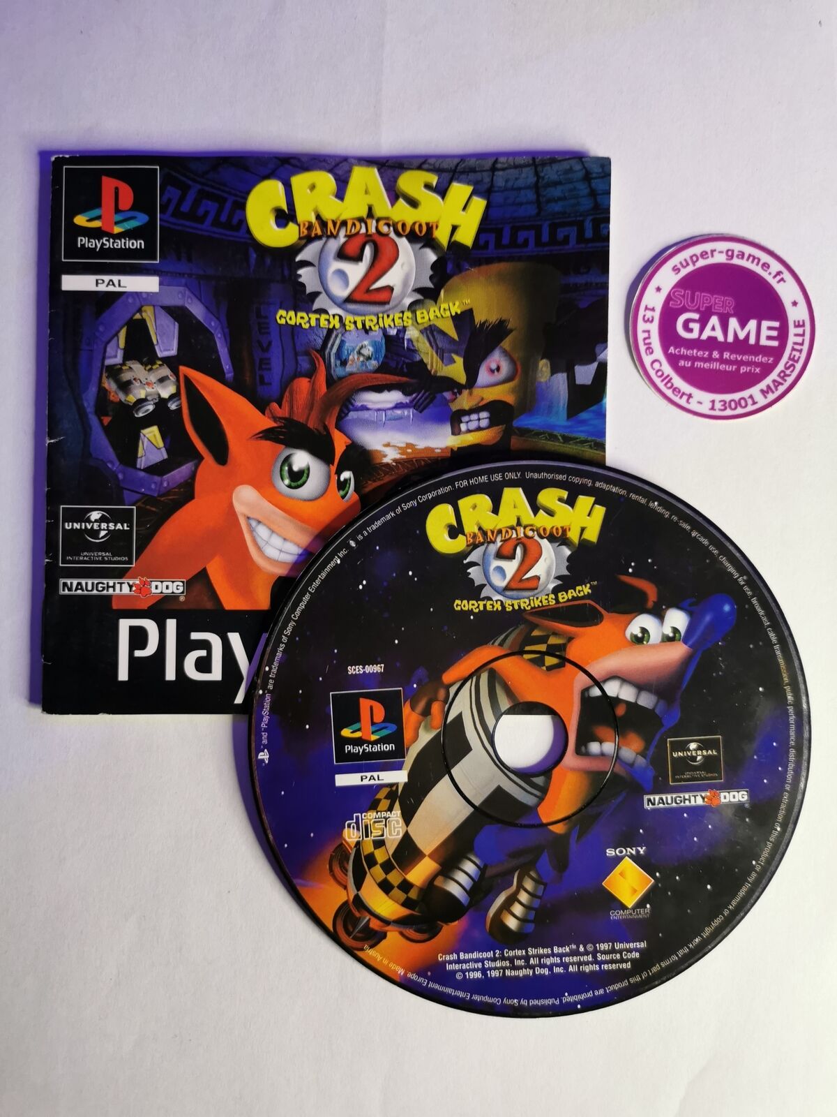 CRASH BANDICOOT 2: CORTEX STRIKES BACK - PS1 #508
