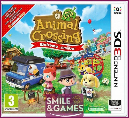 ANIMAL CROSSING NEW LEAF : WELCOME AMIIBO ! - 3DS