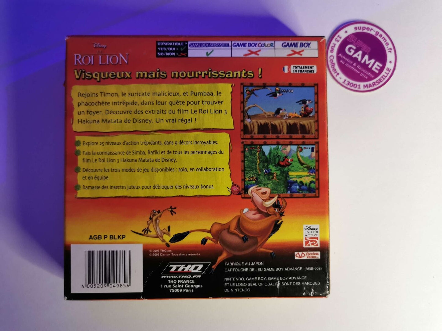 LE ROI LION - GBA #252