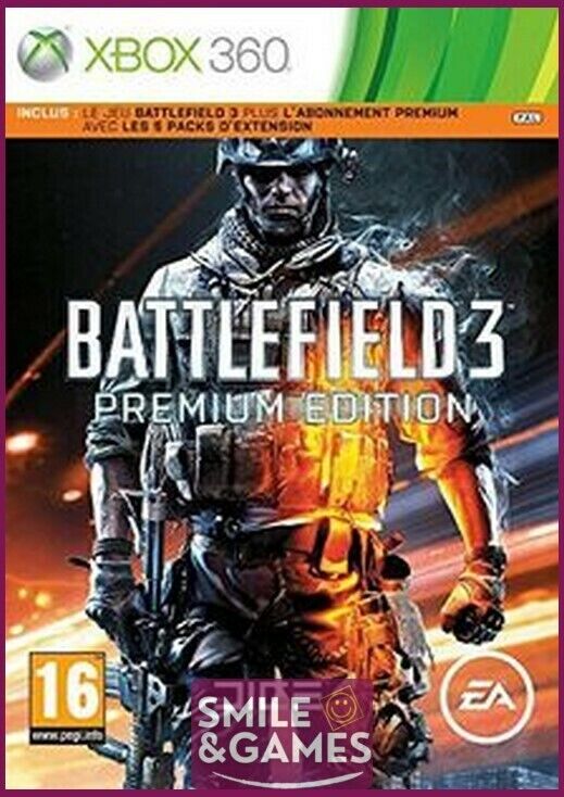 BATTLEFIELD 3 PREMIUM EDITION - XBOX 360
