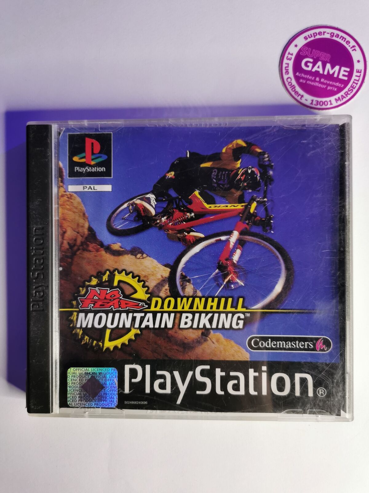 NO FEAR DOWNHILL - MOUNTAIN BIKING - PS1 #606