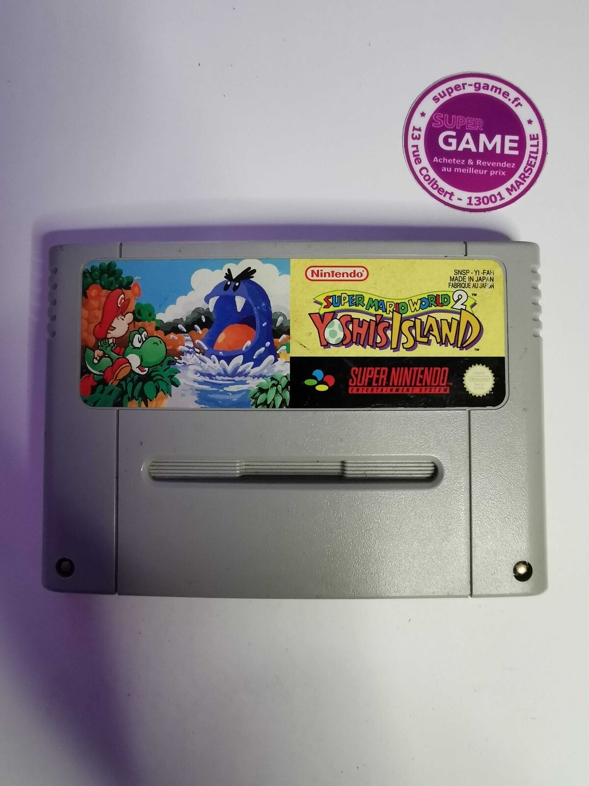 SUPER MARIO WORLD 2 YOSHI - SNES #929
