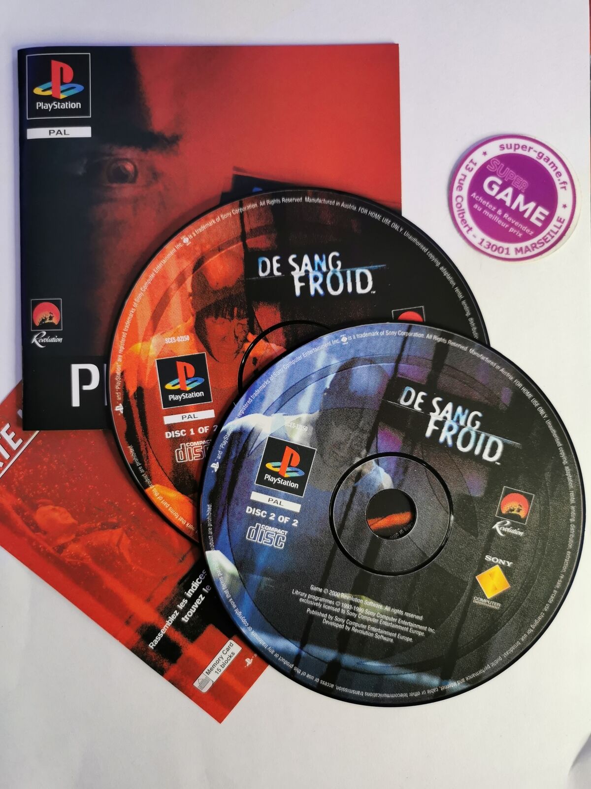 DE SANG FROID - PS1 #514