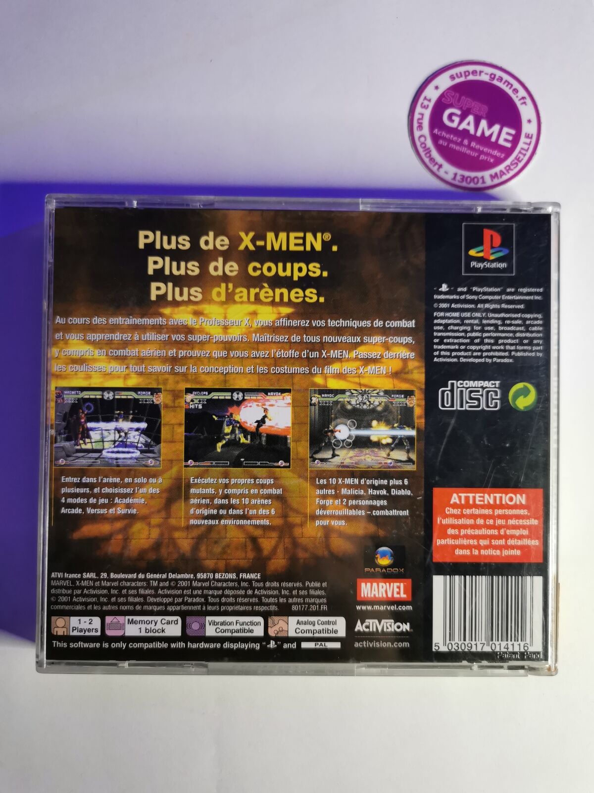 X-MEN: MUTANT ACADEMY 2 - PS1 #688