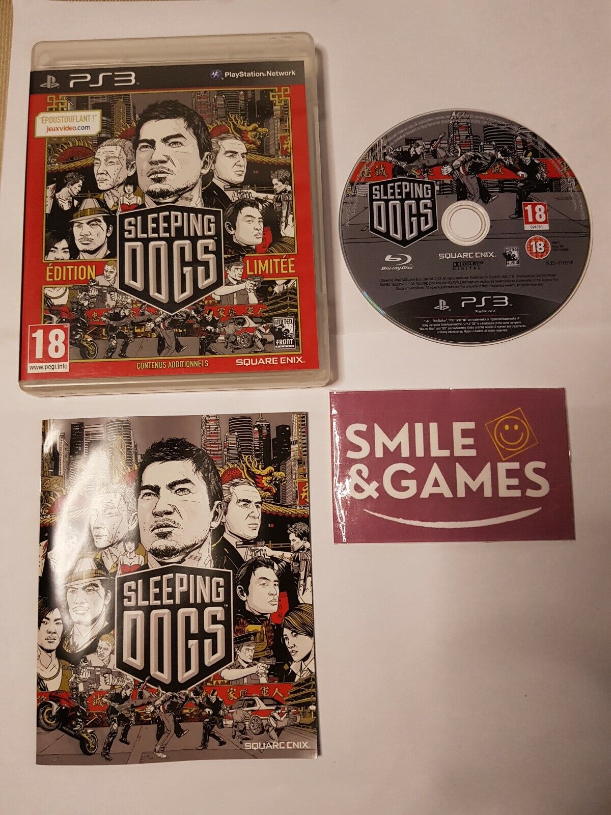 SLEEPING DOGS EDITION LIMITÉ - PS3