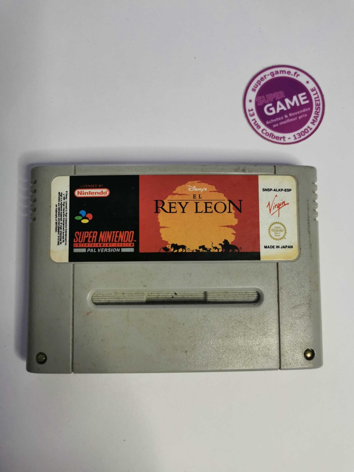 LE ROI LION - SNES #882