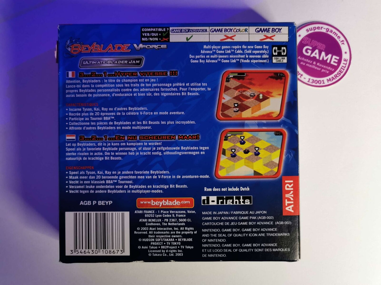 BEYBLADE VFORCE - GBA #273