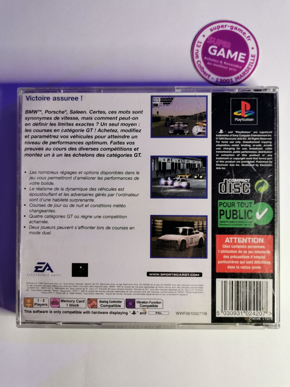 SPORTS CAR GT - PS1 #640