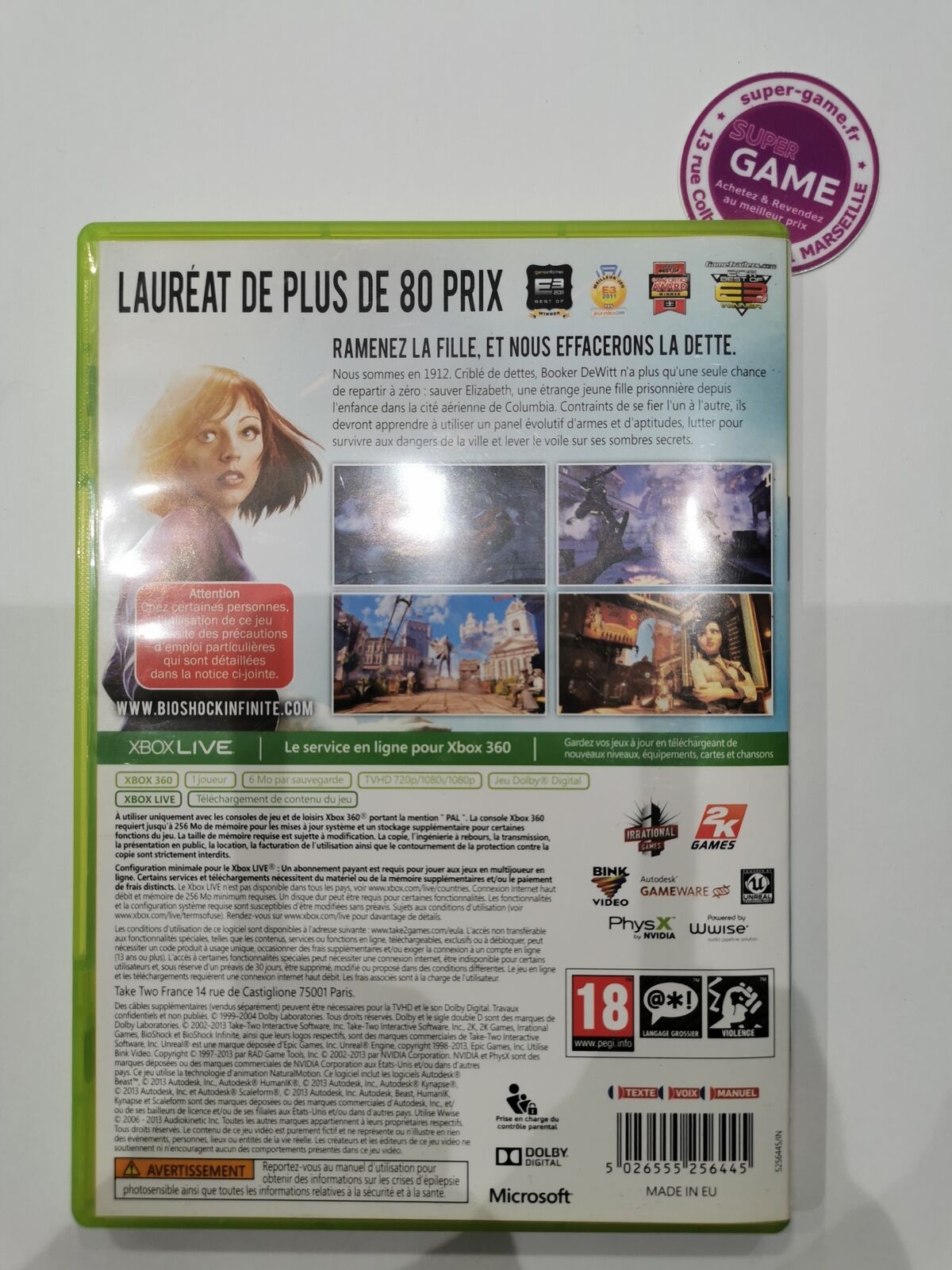 BIOSHOCK INFINITE (CLASSICS) - XBOX 360 #29