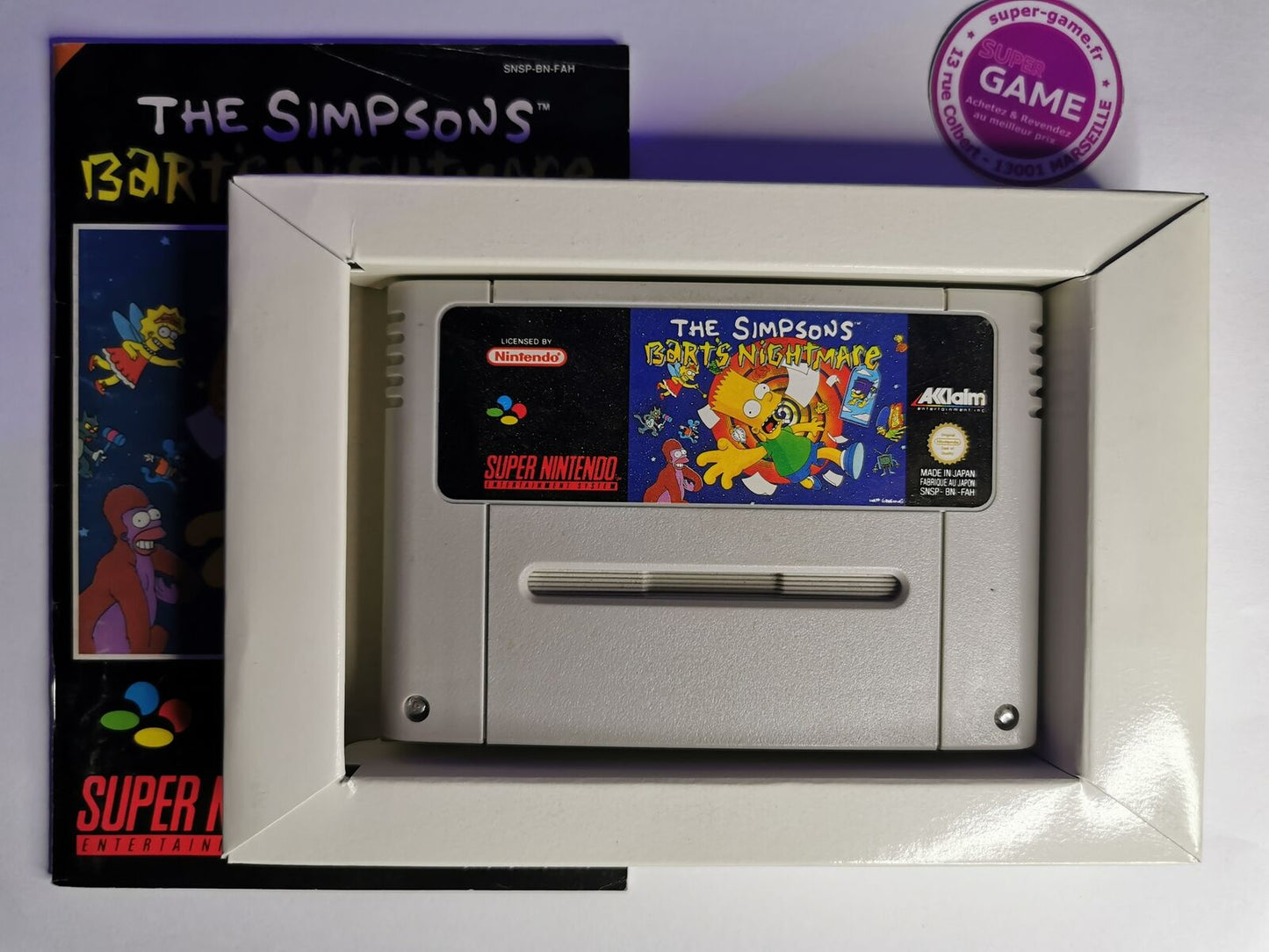 The Simpson's Bart Nightmare - SNES #217