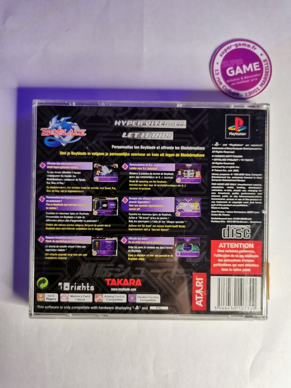 BEYBLADE - PS1 #494