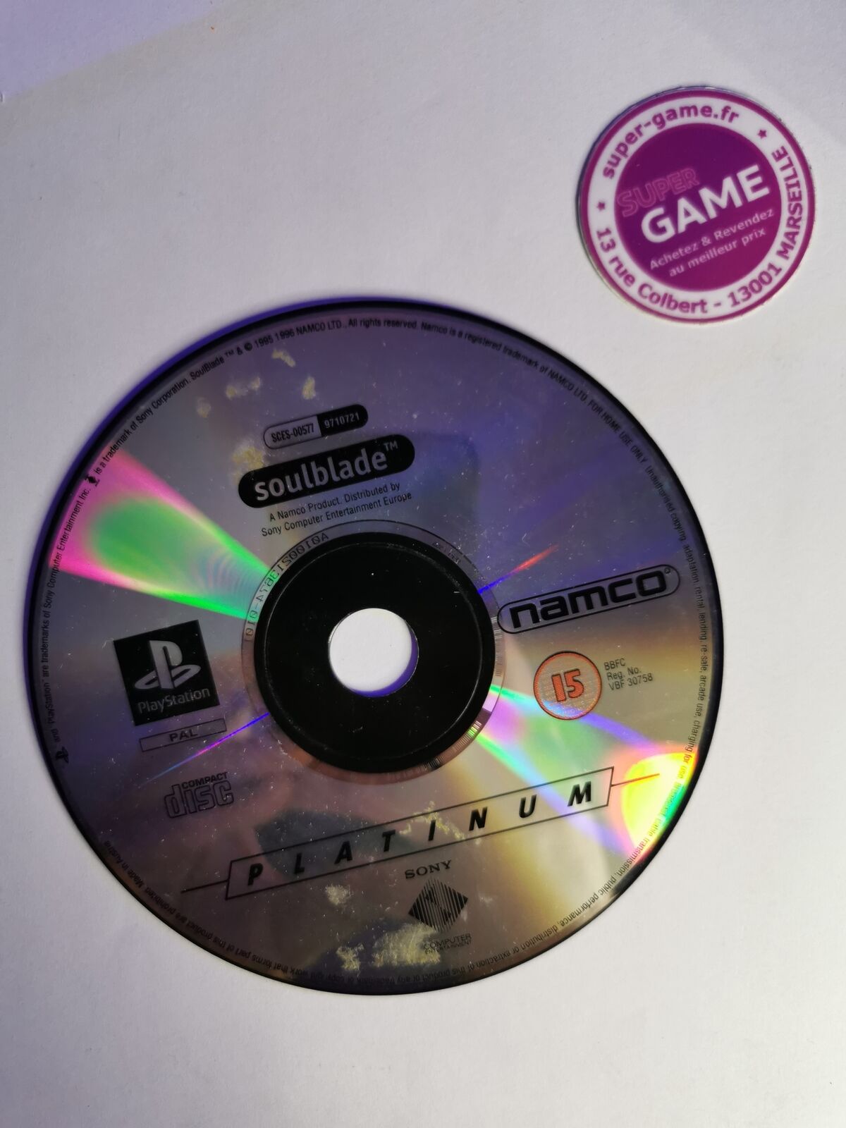 SOULBLADE - PS1 #634