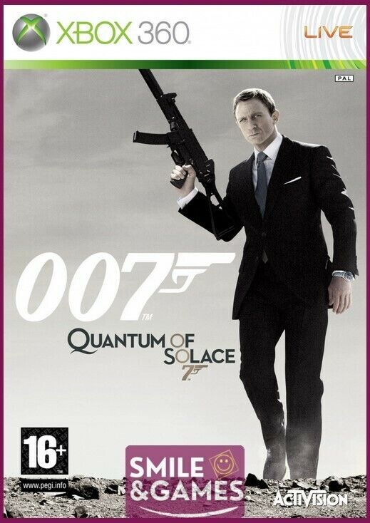 JAMES BOND 007 : QUANTUM OF SOLACE - XBOX 360