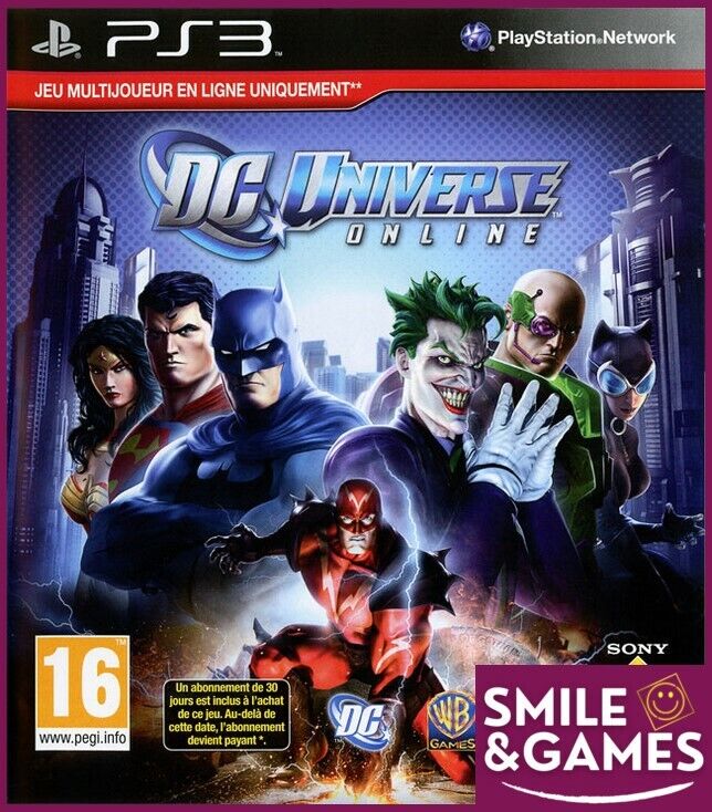 DC UNIVERSE ONLINE (ABONNEMENT REQUIS) - PS3