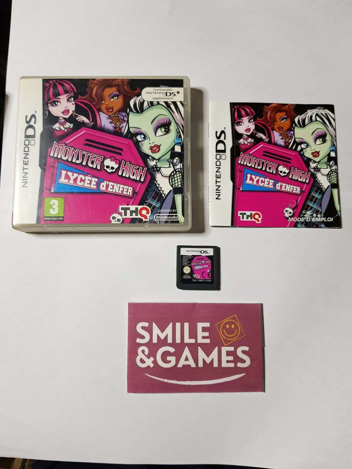 MONSTER HIGH LYCÉE D'ENFER - DS