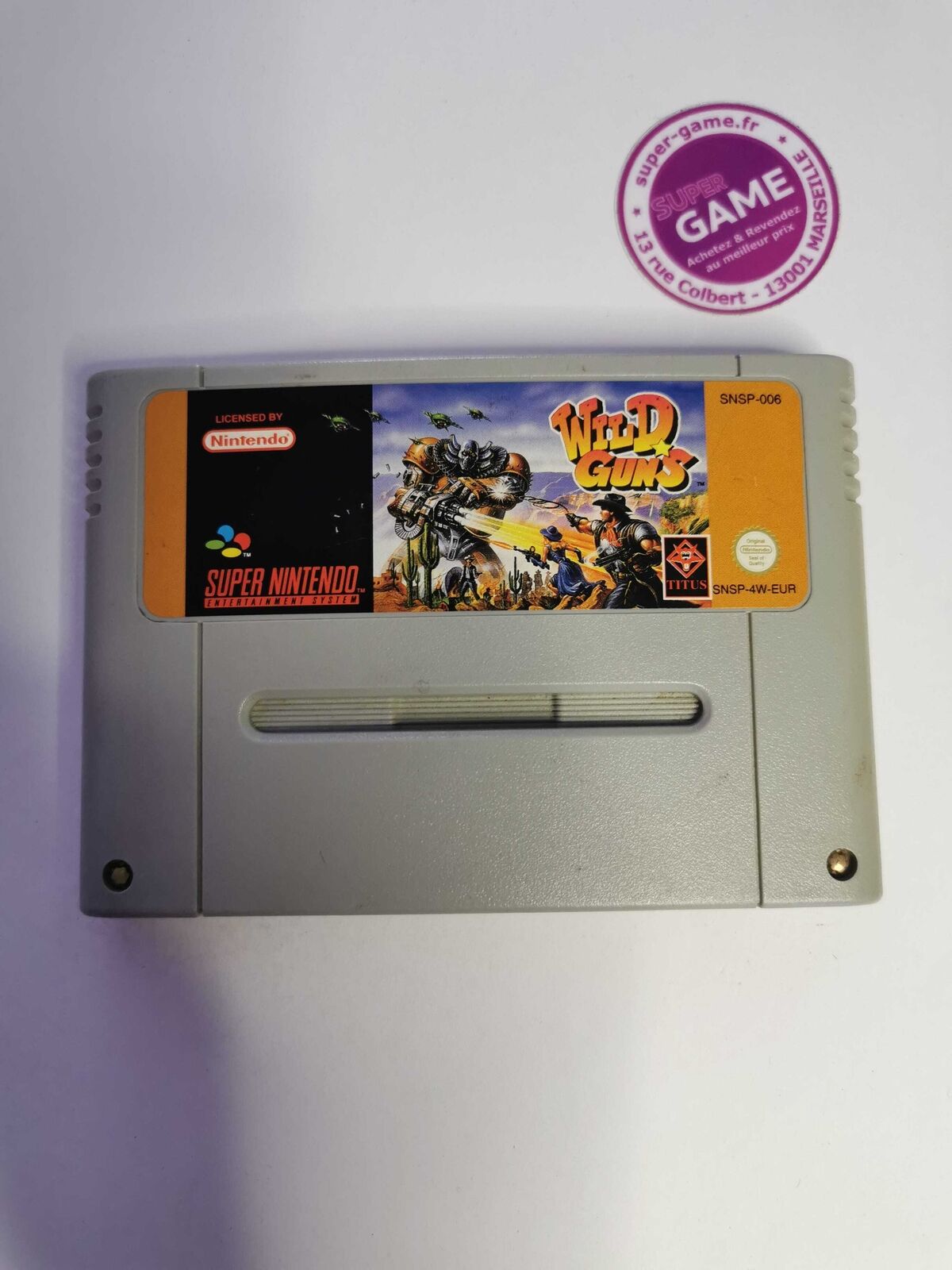 WILD GUNS - SNES #958