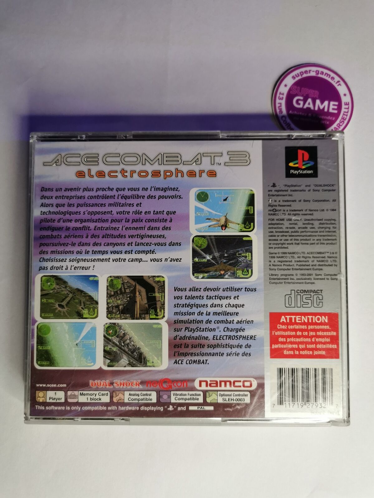 ACE COMBAT 3 - PS1 #484