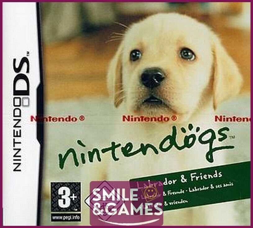 NINTENDOGS LABRADOR & SES AMIS - (SANS BOITE) - DS