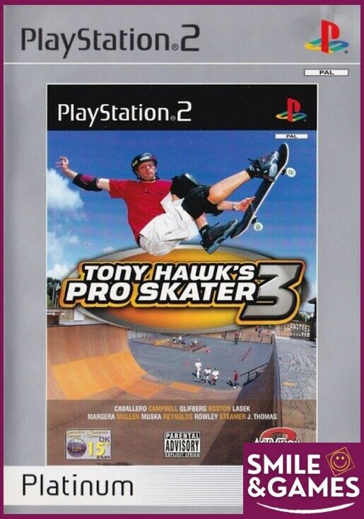 TONY HAWK'S PRO SKATER 3 PLATINUM - PS2