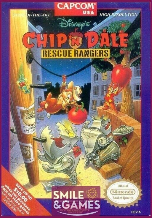 CHIP N DALE RESCUE RANGERS - (SANS BOITE) - NES