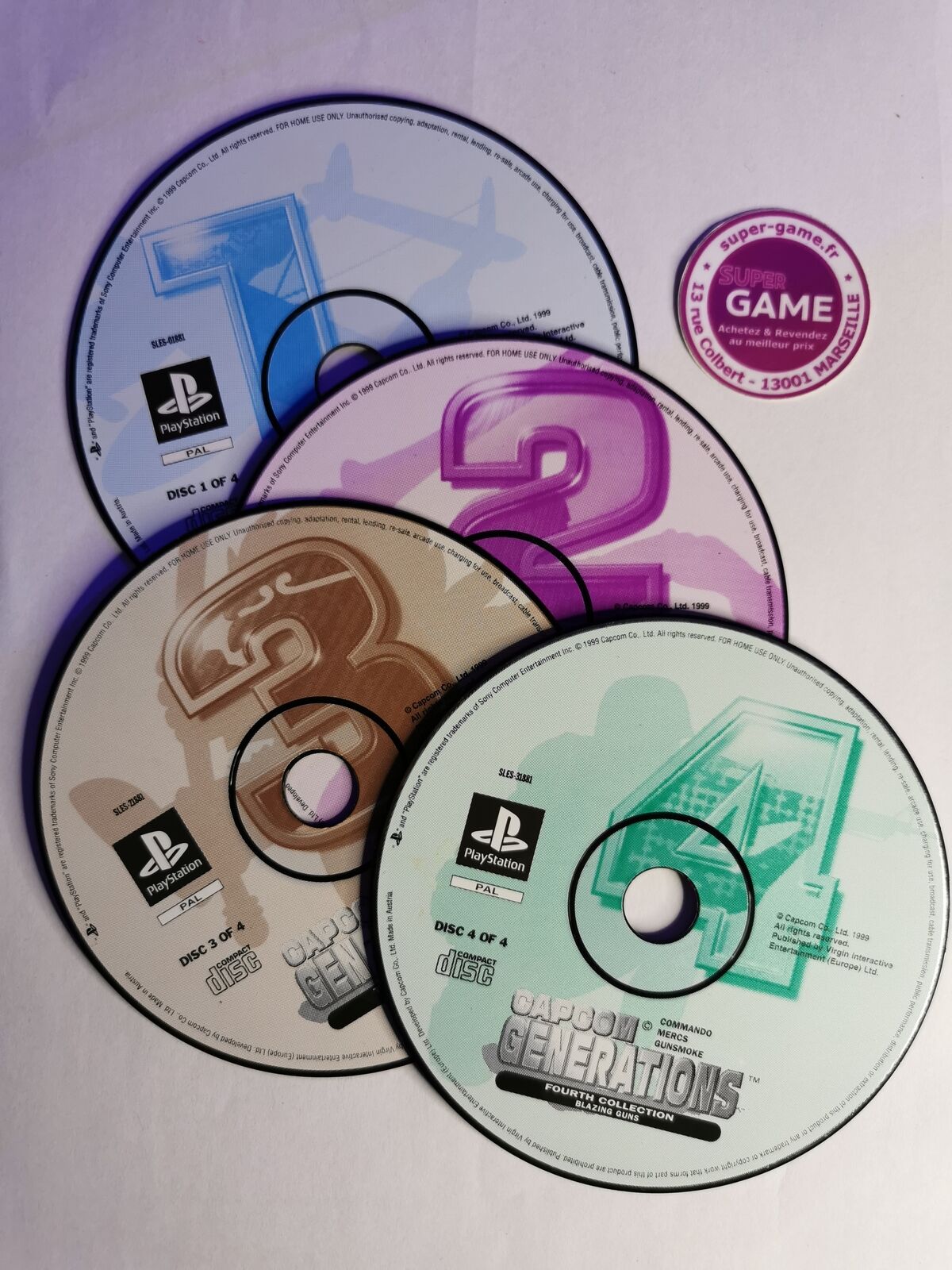CAPCOM GENERATIONS - PS1 #502