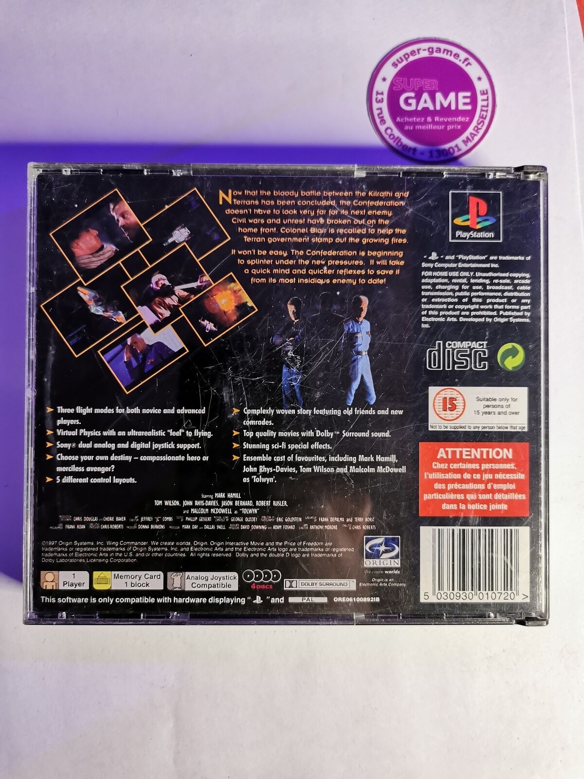 WING COMMANDER IV - PS1 #684