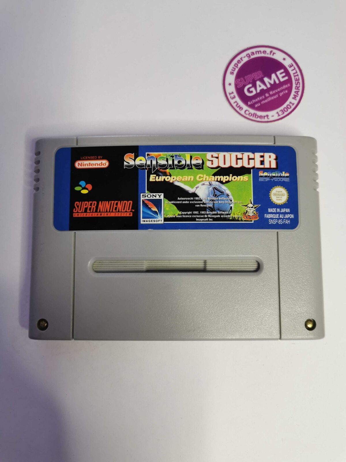 SENSIBLE SOCCER - SNES #905