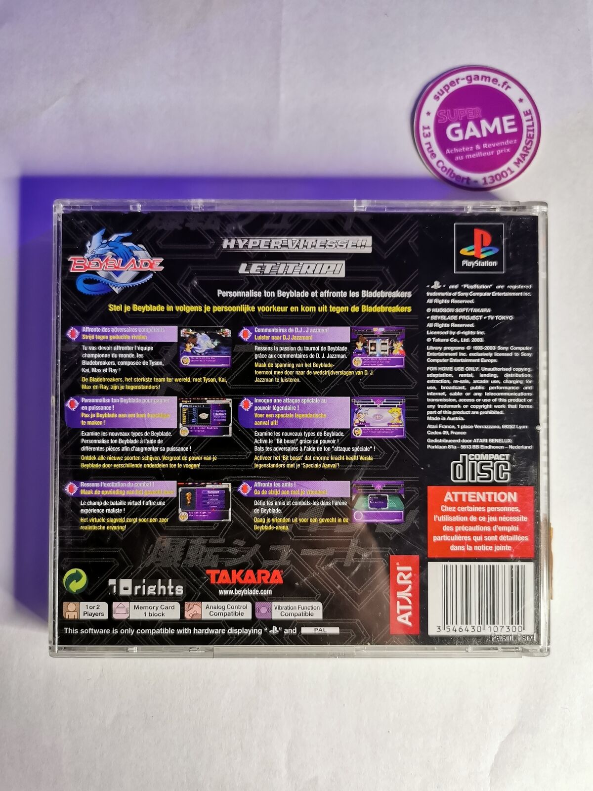 BEYBLADE - PS1 #493