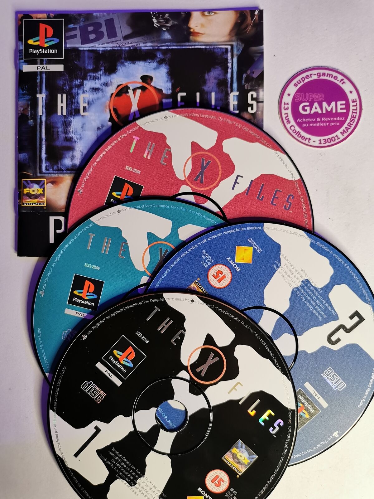THE X-FILES - PS1 #655
