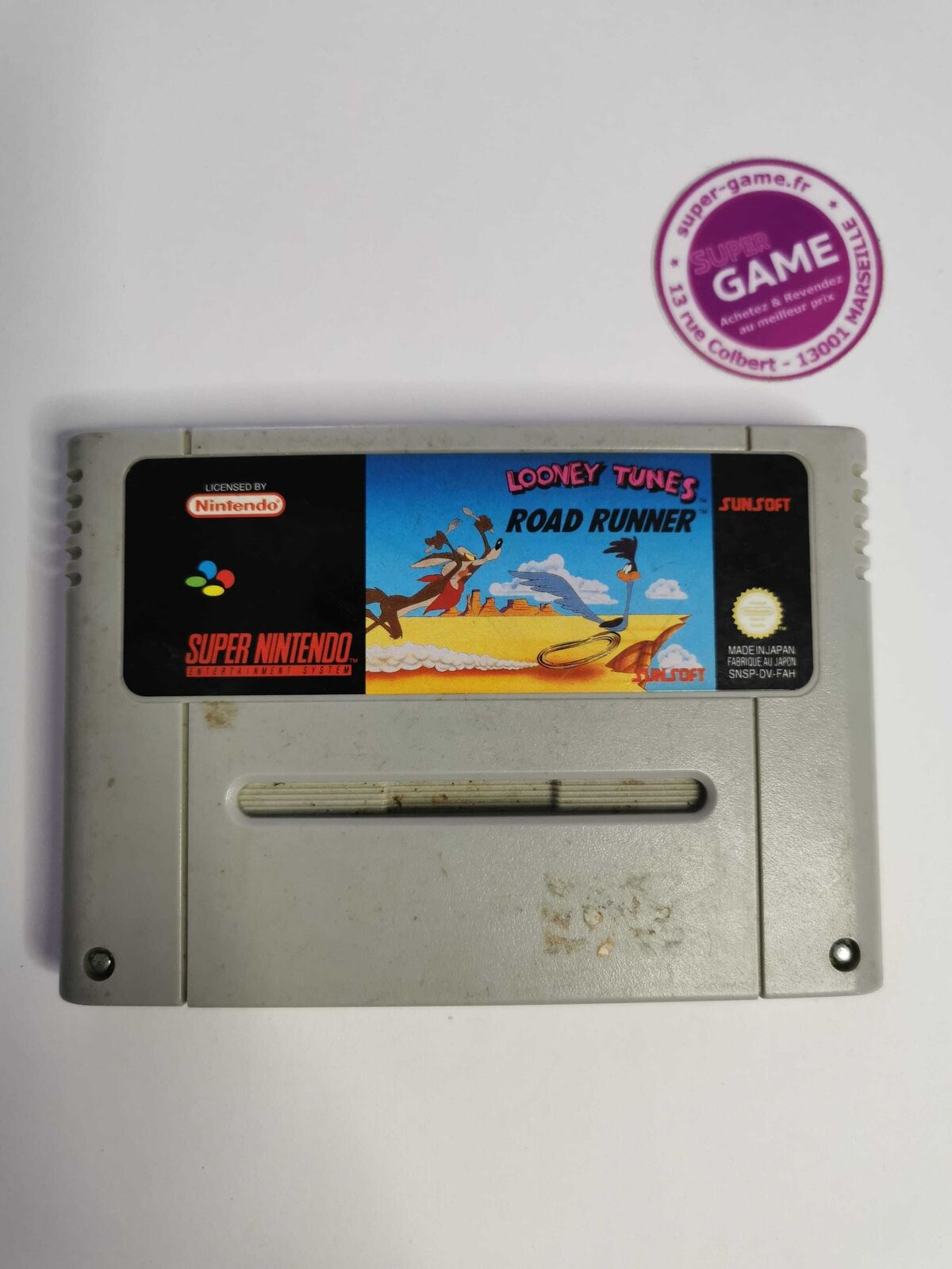 LOONEY TUNES ROAD RUNNER - SNES #885