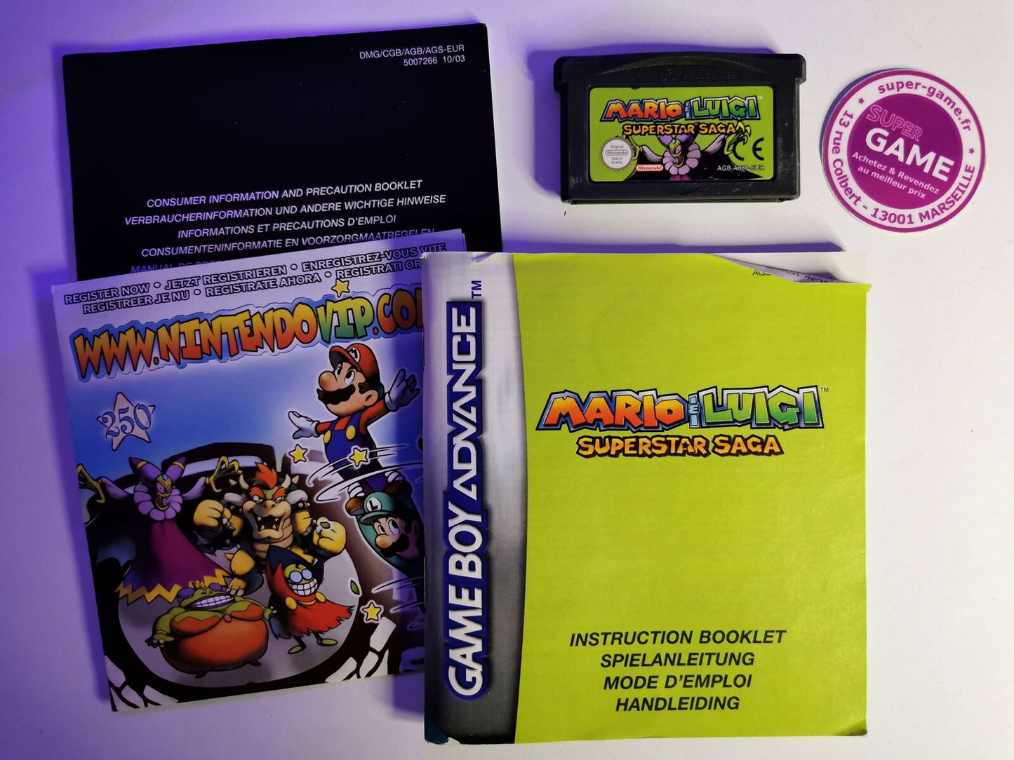 MARIO & LUIGI SUPERSTAR SAGA - GBA #246