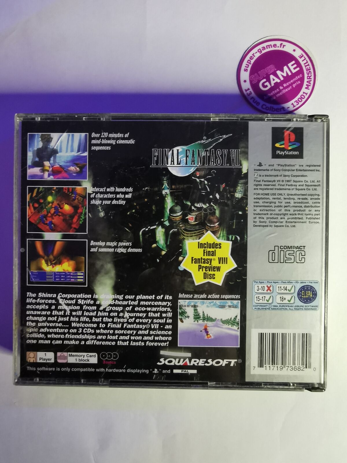 FINAL FANTASY VII - PS1 #549