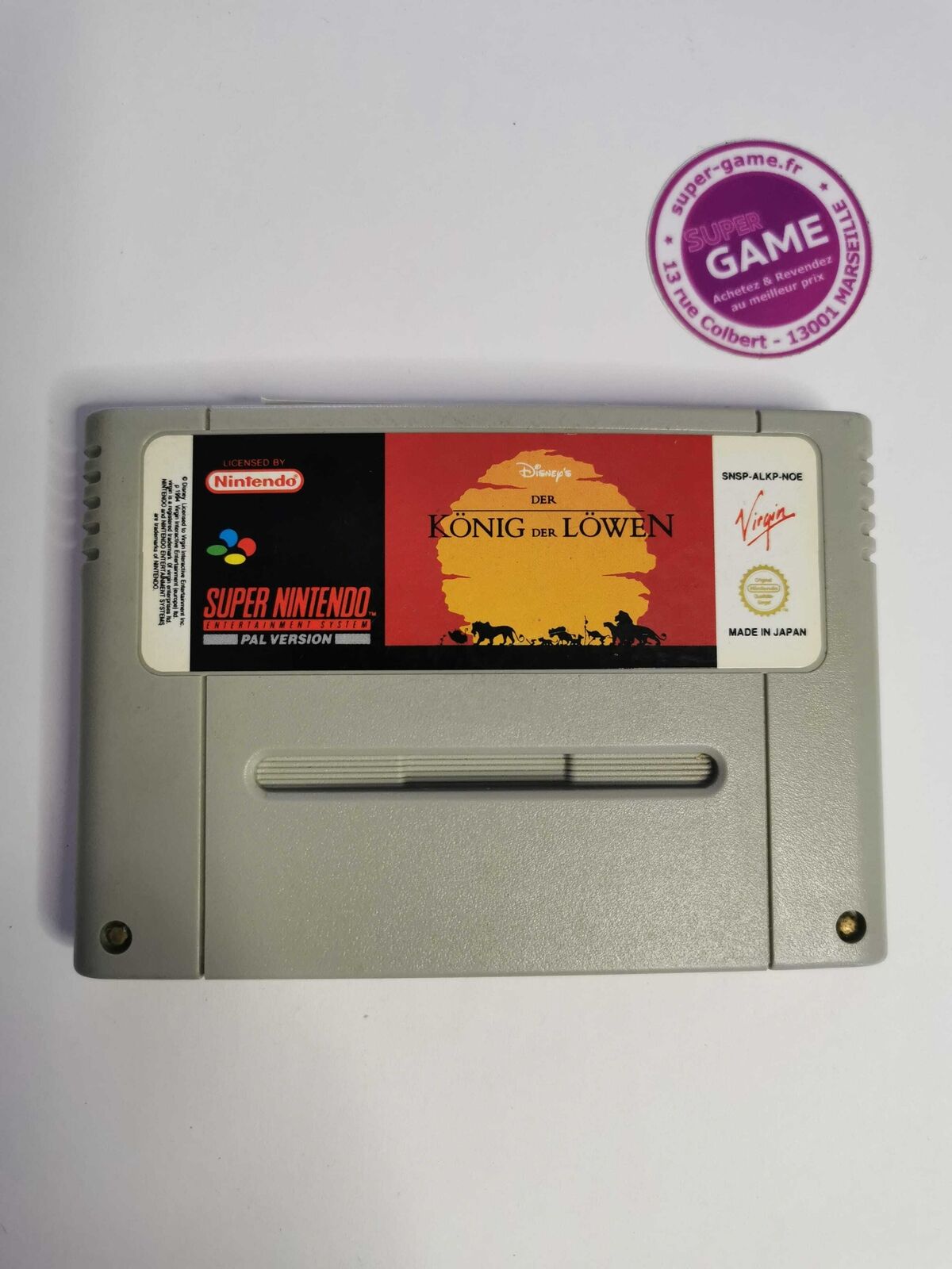 LE ROI LION - SNES #881