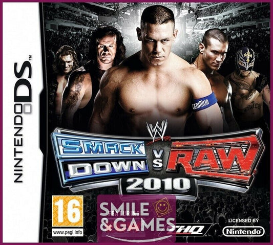 WWE SMACKDOWN VS. RAW 2010 - DS