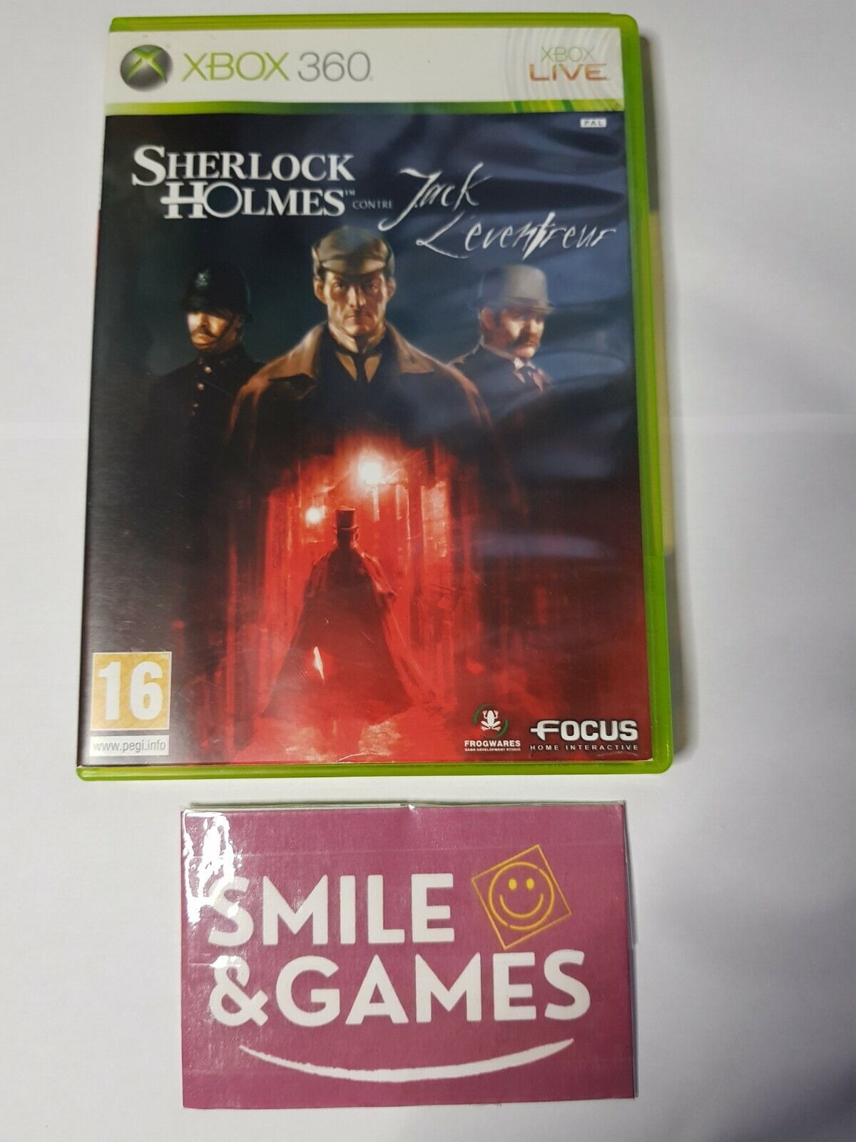 SHERLOCK HOLMES CONTRE JACK L'ÉVENTREUR - XBOX 360