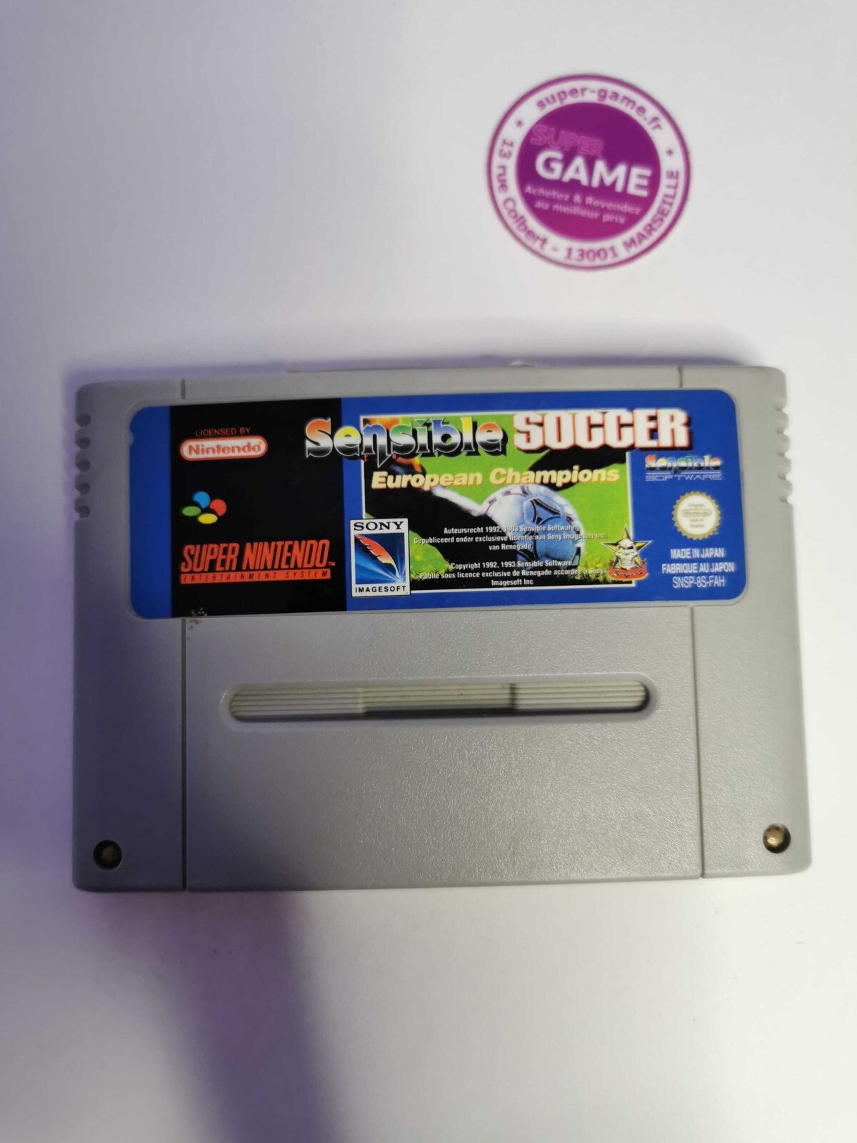SENSIBLE SOCCER - SNES #906