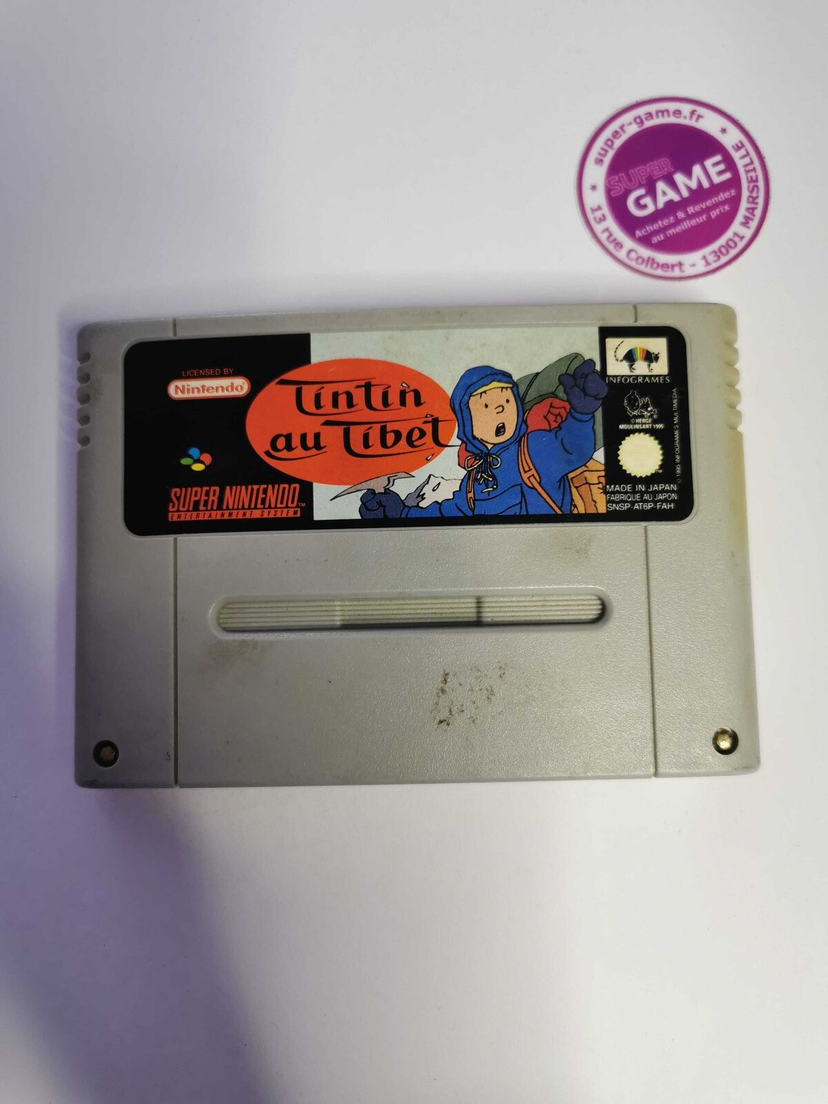 TINTIN AU TIBET - SNES #942