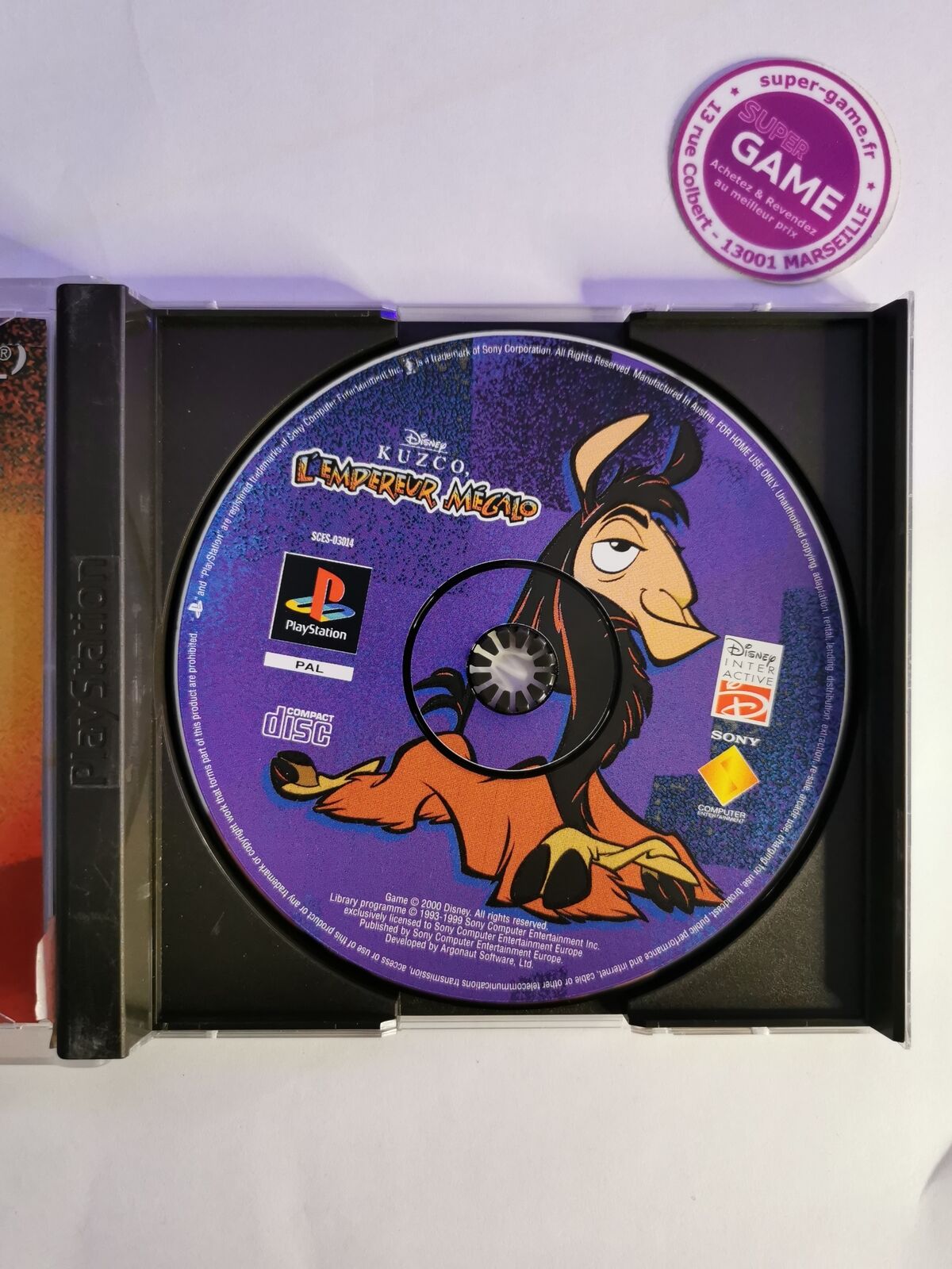 DISNEY KUZCO, L'EMPEREUR MEGALO - PS1 #526