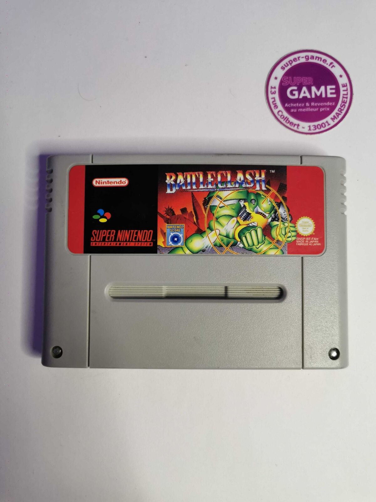 BATTLECLASH - SNES #836