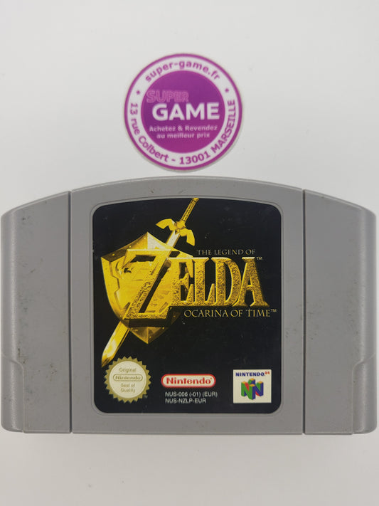 THE LEGEND OF ZELDA OCARINA OF TIME - sans boite - NINTENDO64