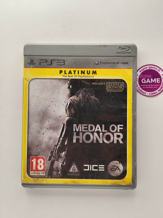 MEDAL OF HONNOR - Platinum - PS3