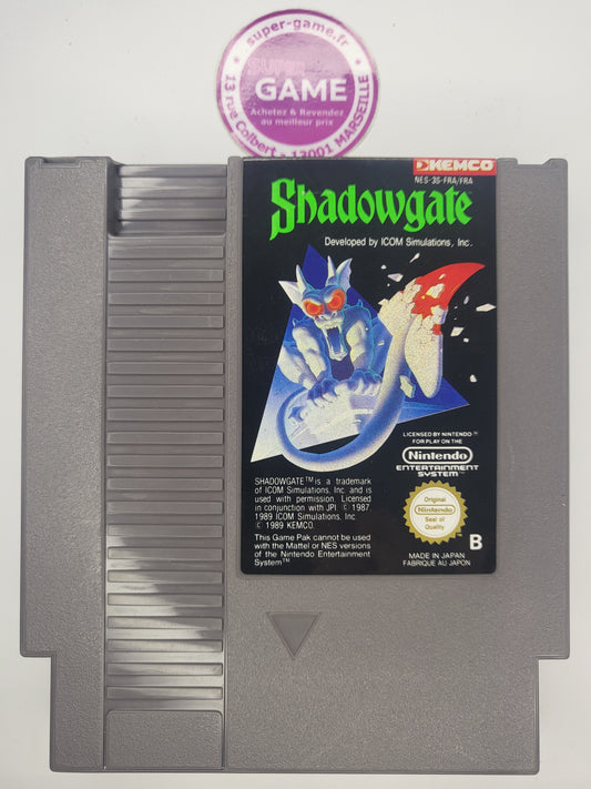 SHADOWGATE - sans boite - NES