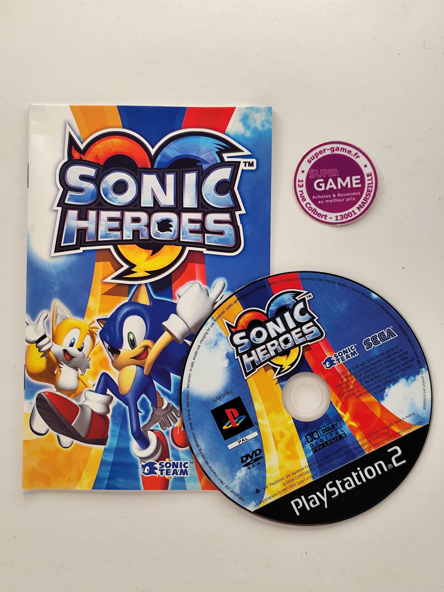 SONIC HEROES - PS2