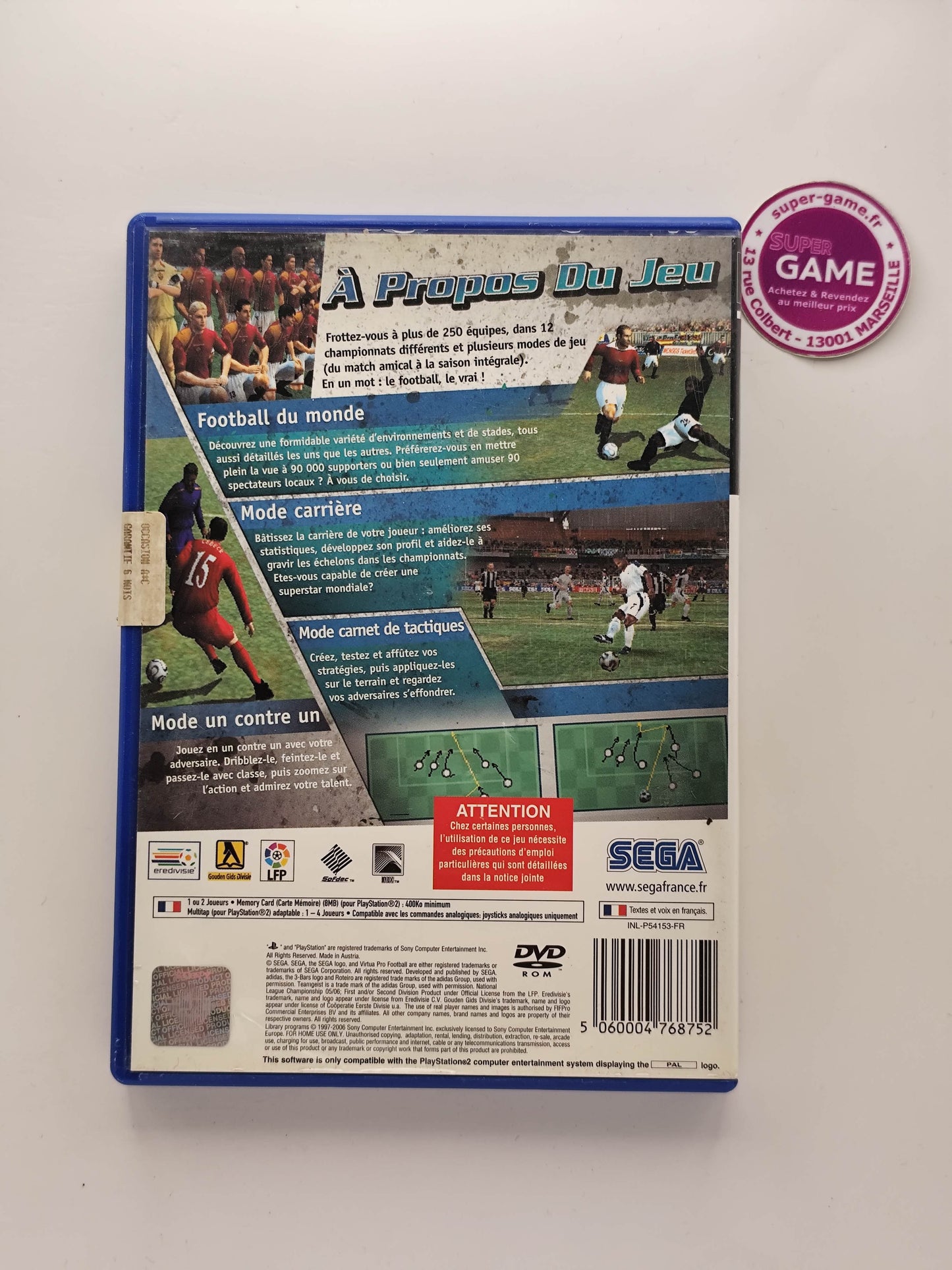 VIRTUA PRO FOOTBALL - PS2