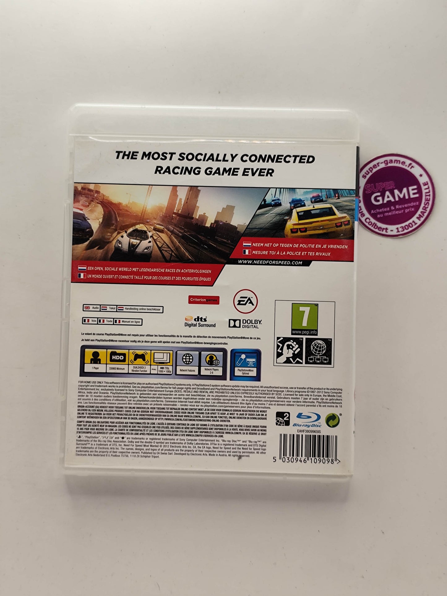 NEED FOR SPEED MOST WANTED - PS3