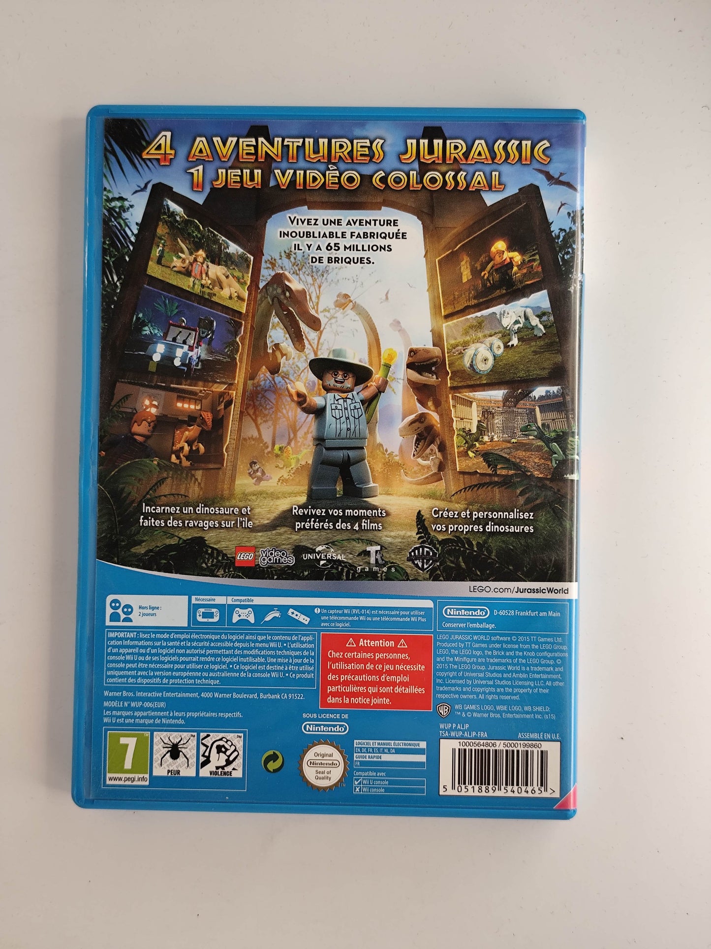 LEGO JURASSIC WORLD - WiiU