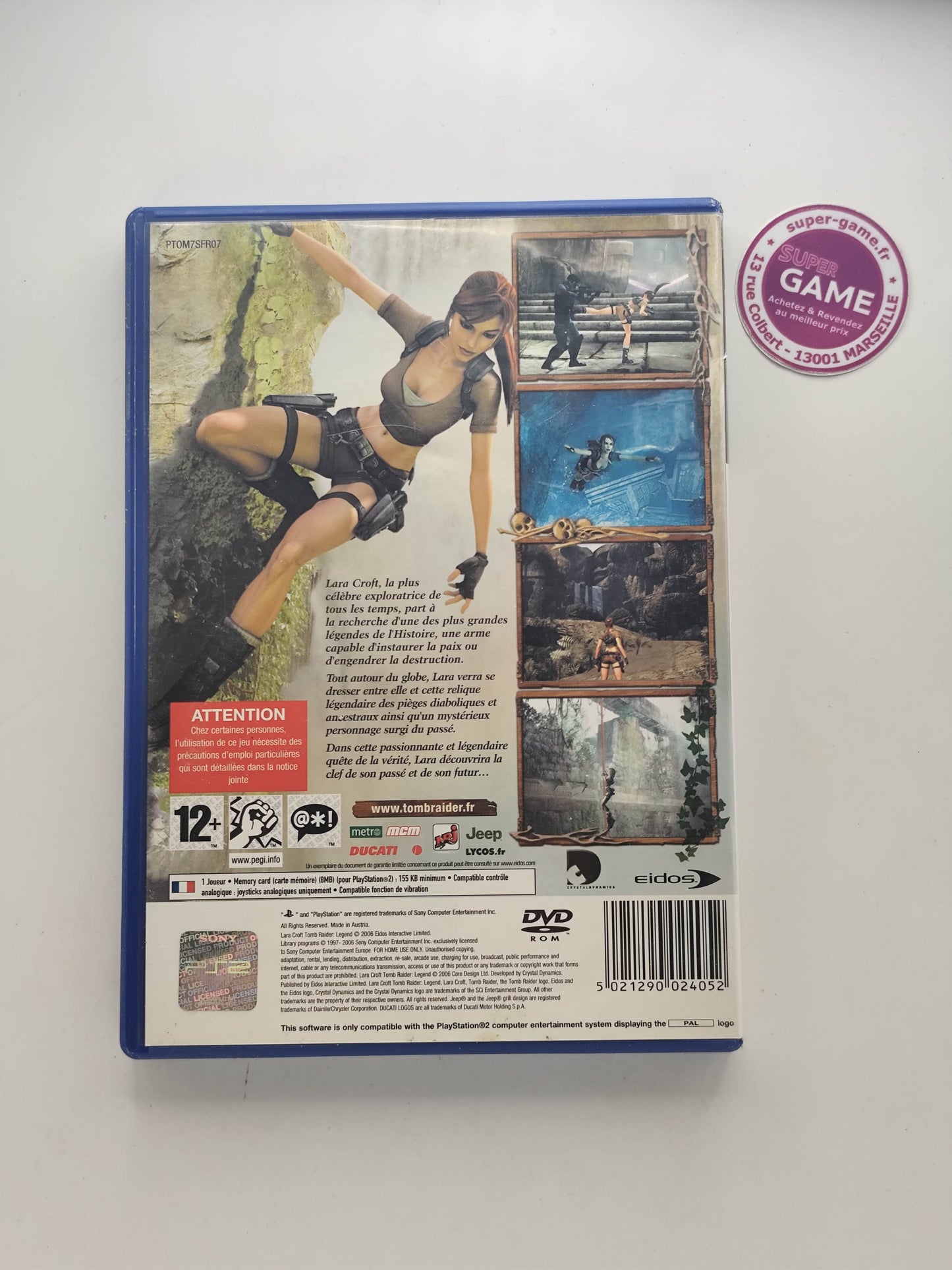 LARA CROFT TOMB RAIDER LEGEND - PS2